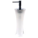 Aucuba Free Standing Soap Dispenser Made From Thermoplastic Resins in Orange Finish - Stellar Hardware and Bath 