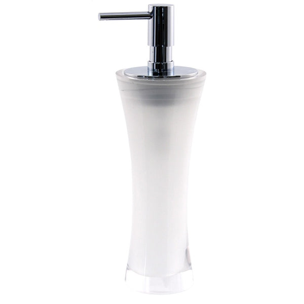 Aucuba Free Standing Soap Dispenser Made From Thermoplastic Resins in Orange Finish - Stellar Hardware and Bath 