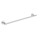 Eros 24 Inch Polished Chrome Towel Bar - Stellar Hardware and Bath 