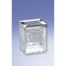 Free Standing Crackled Glass Square Toothbrush Holder - Stellar Hardware and Bath 