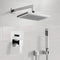 Primavera Shower System with 9.5" Rain Shower Head and Hand Shower - Stellar Hardware and Bath 