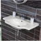 Yeni Klasik Rectangular White Ceramic Wall Mounted or Drop In Sink - Stellar Hardware and Bath 