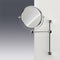 Double Face Mirrors Wall Mounted Double Face 3x, 5x, or 7x Brass Magnifying Mirror - Stellar Hardware and Bath 