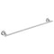 Genziana Modern Chrome 24 Inch Towel Bar - Stellar Hardware and Bath 