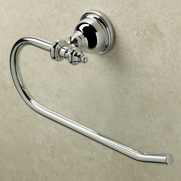 Elite Classic Style Brass Towel Ring - Stellar Hardware and Bath 