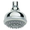 Water Therapy 3.6" Satin Chrome Shower Head With 4 Functions and Jet - Stellar Hardware and Bath 