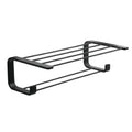 Outline Modern Matte Black Towel Rack - Stellar Hardware and Bath 