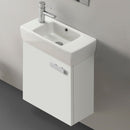 18 Inch Vanity Cabinet With Fitted Sink - Stellar Hardware and Bath 