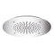 Wellness Chrome 16" Flush Ceiling Mount Rain Shower Head - Stellar Hardware and Bath 