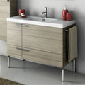 39 Inch Vanity Cabinet With Fitted Sink - Stellar Hardware and Bath 