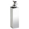 Box Metal Lineal Wall Mounted Tall Square Brass Soap Dispenser - Stellar Hardware and Bath 