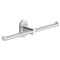 Febo Wall Mounted Chrome Double Toilet Paper Holder - Stellar Hardware and Bath 