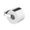 Lounge Square Polished Chrome Toilet Roll Holder With Cover - Stellar Hardware and Bath 