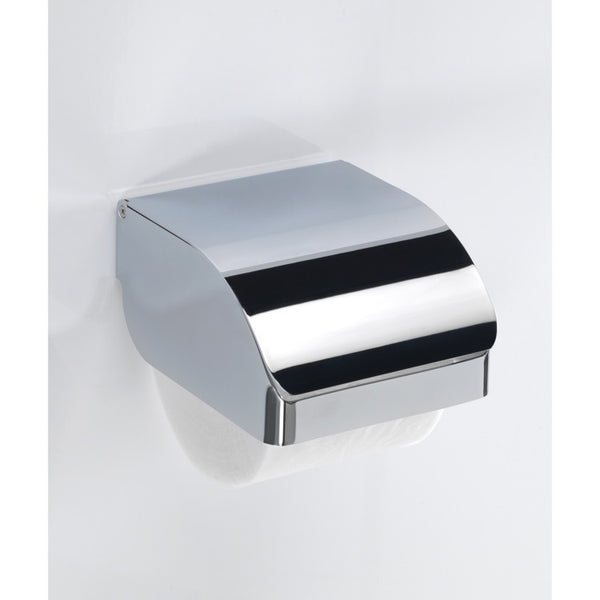 Hotel Chrome Stainless Steel Commercial Toilet Paper Holder - Stellar Hardware and Bath 