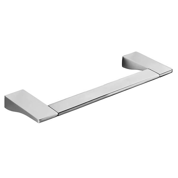 Glamour Square 12 Inch Polished Chrome Towel Bar - Stellar Hardware and Bath 