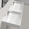 Sharp Double Ceramic Wall Mounted or Drop In Sink - Stellar Hardware and Bath 