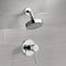 Mario Chrome Shower Faucet Set with Multi Function Shower Head - Stellar Hardware and Bath 