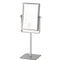 Glimmer Double Face Rectangular 3x Makeup Mirror - Stellar Hardware and Bath 