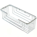 Wire Wall Mounted Chrome Shower Basket - Stellar Hardware and Bath 