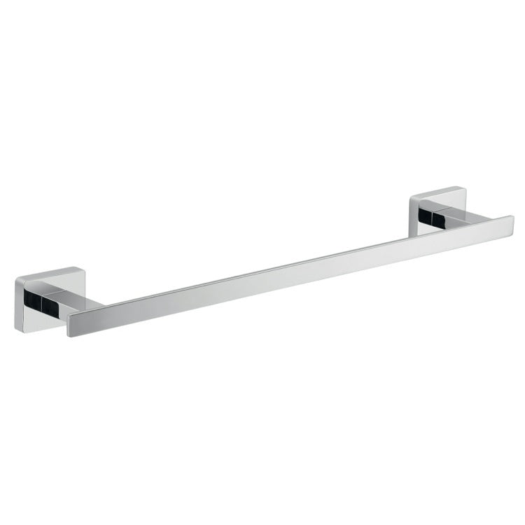 Atena 14 Inch Square Polished Chrome Towel Bar - Stellar Hardware and Bath 