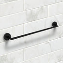 Grand Hotel 24 Inch Matte Black Towel Bar - Stellar Hardware and Bath 