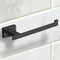 General Hotel Modern Matte Black Toilet Paper Holder - Stellar Hardware and Bath 