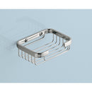 Wire Chrome Wire Shower Soap Basket - Stellar Hardware and Bath 