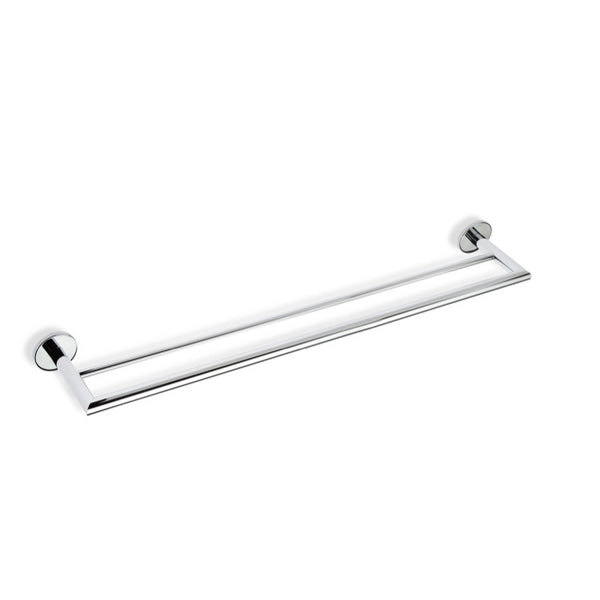 Medea 24 Inch Chrome Double Towel Bar - Stellar Hardware and Bath 