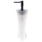 Aucuba Free Standing Soap Dispenser in Multiple Finishes - Stellar Hardware and Bath 