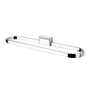 BloQ Collection Contemporary Chrome Oval Towel Ring - Stellar Hardware and Bath 