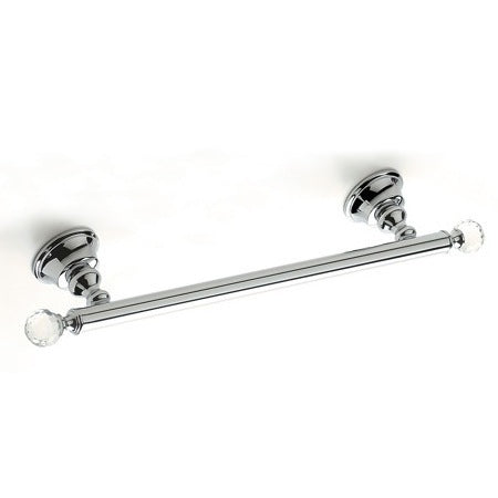 Smart Light Gold Brass 20 Inch Towel Bar with Crystals - Stellar Hardware and Bath 