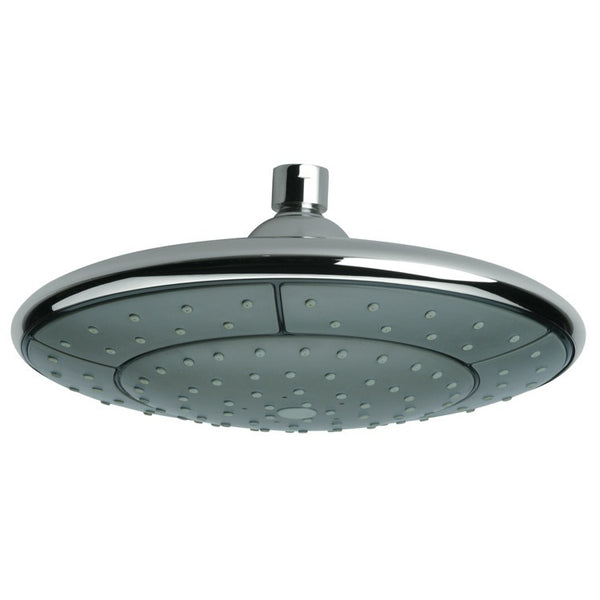 Water Therapy 9.5" Chrome Rain Shower Head - Stellar Hardware and Bath 