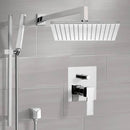 Autunno Shower System with 12" Rain Shower Head and Hand Shower - Stellar Hardware and Bath 