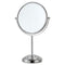 Glimmer Double Face 3x Table Makeup Mirror - Stellar Hardware and Bath 