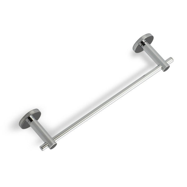 Venus Chrome 12 Inch Towel Bar Made in Brass - Stellar Hardware and Bath 