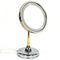 Incandescent Mirrors Pedestal Round 3x or 5x Brass Magnifying Mirror - Stellar Hardware and Bath 