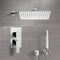 Primavera Shower System with 12" Rain Shower Head and Hand Shower - Stellar Hardware and Bath 