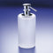 Addition Frozen Frosted Crystal Glass Soap Dispenser - Stellar Hardware and Bath 