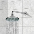 Water Therapy 6" Chrome Rain Shower Head With Arm - Stellar Hardware and Bath 