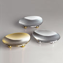 Fashion Crystal Round Contemporary Soap Dish - Stellar Hardware and Bath 