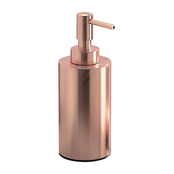 Elettra Rose Gold Free Standing Soap Dispenser - Stellar Hardware and Bath 