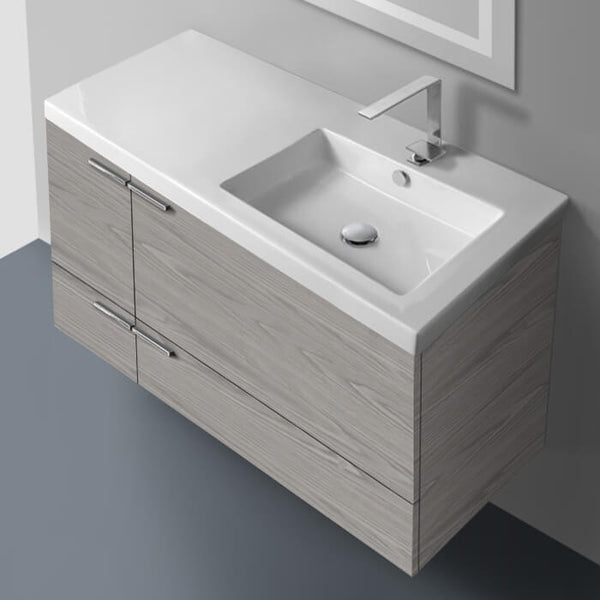 39 Inch Vanity Cabinet With Fitted Sink - Stellar Hardware and Bath 