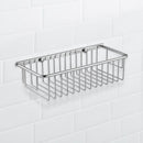 General Hotel Wall Mounted Chrome Wire Shower Basket - Stellar Hardware and Bath 