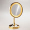 Incandescent Mirrors Pedestal Round 3x or 5x Magnifying Mirror - Stellar Hardware and Bath 