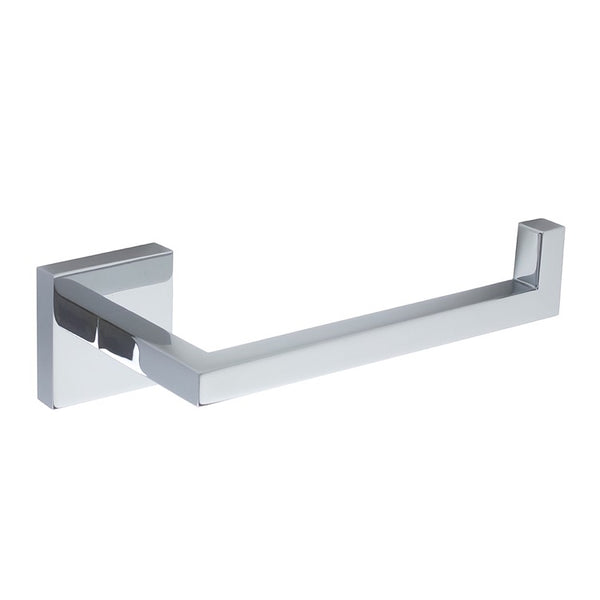 Elba Modern Chrome Wall Mounted Toilet Paper Holder - Stellar Hardware and Bath 