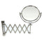 Double Face Mirrors Wall Mounted Brass Extendable Double Face 3x, 5x, 5xop, or 7xop Magnifying Mirror - Stellar Hardware and Bath 