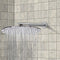 Water Therapy 14" Chrome Rain Shower Head With Arm - Stellar Hardware and Bath 