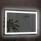 Glimmer 39 x 28 Inch Illuminated Vanity Mirror - Stellar Hardware and Bath 