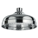 Water Therapy 8" Chrome Rain Shower Head - Stellar Hardware and Bath 