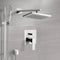 Autunno Shower System with 9.5" Rain Shower Head and Hand Shower - Stellar Hardware and Bath 